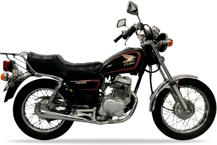 Honda Cm 125 Custom 1994 Czarny Nh1 motorbike stickers pegatinas cowling juula motocolors