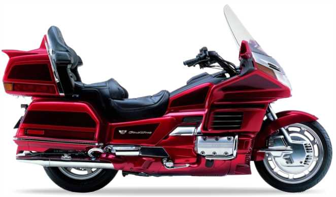 Honda Gold Wing Gl 1500 1998 Czerwony motorcycle stickers pegatinas oem replica juula motocolors