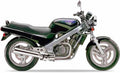 Honda NTV 650 Revere 1993 1995 Czarny Nh1 bike stickers aufkleber side panels juula motocolors