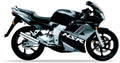 Honda Nsr 125 2001 2002 Czarny custom decals adesivi side panels juula motocolors
