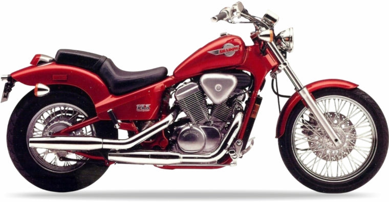 Honda Shadow Vt 600 Vlx 1993-1995 Czerwony R101 vinyl kit decals pegatinas restoration juula motocolors