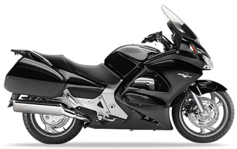 Honda St 1300 Pan European 2006-2009 Czarny Nh124 replica decals set aufkleber fuel tank juula motocolors