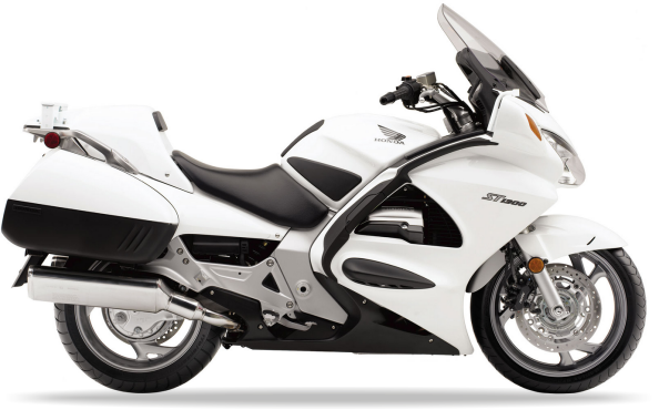 Honda St 1300 Pan European Usa 2005-2009 Biały Nh138 bike stickers set grafiche adesivi custom juula motocolors