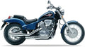 Honda VT 600 Shadow Custom 1993 blue B140D fooqs naklejki stickers decals aufkleber oem autocollants moto