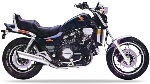 Honda Vf 1100 C V65 Magna 1986 Niebieski Pb123 custom decals adesivi side panels juula motocolors