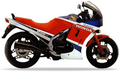 Honda Vf 500 F2 1984 Shasta Biały Nh138 replica decals grafiche fuel tank juula motocolors
