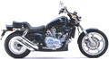 Honda Vf 700 C V45 Magna 1987 Niebieski Pb123 vinyl kit aufkleber race decals juula motocolors