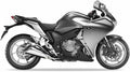 Honda Vfr 1200F 2010 2015 Srebrny Nha14 replica decals set aufkleber fuel tank juula motocolors