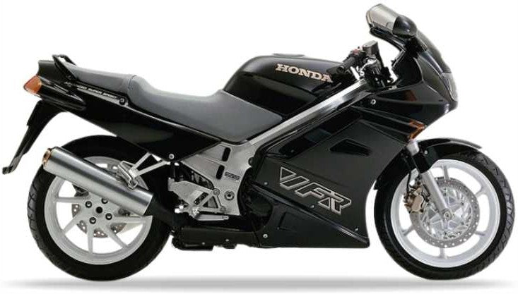 Honda Vfr 750 F 1990 Granit Niebieski Metalik Pb184 motorcycle decals nalepky aftermarket juula motocolors