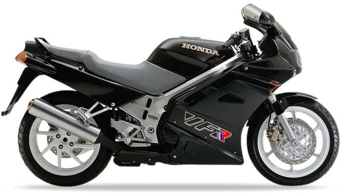 Honda Vfr 750 F 1990 Niebieski Pb184 vinyl decals adesivi racebike juula motocolors