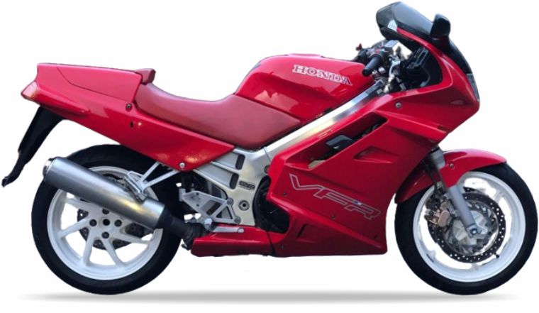 Honda Vfr 750 F 1991 Czerwony R157 graphics kit autocollants fairings juula motocolors