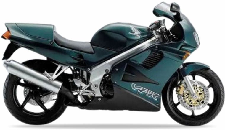 Honda Vfr 750 F 1994 1997 Zielony G156 stickers decals autocollants restoration kit juula motocolors