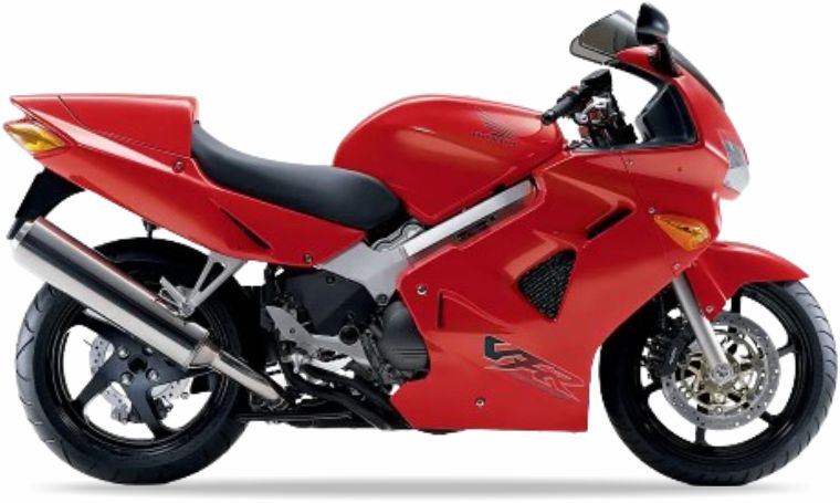 Honda Vfr 800 1998 2001 Czerwony R157 graphics-kit-stickers-autocollants-replika-juula-motocolors