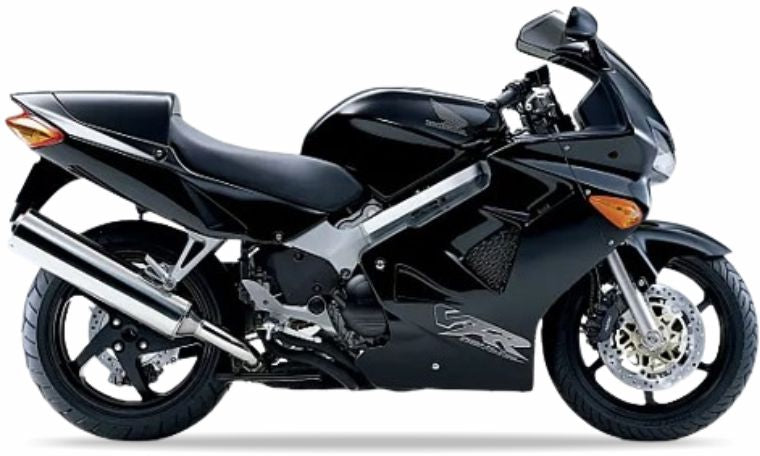 Honda Vfr 800 1998 Czarny Nh359 replica decals set aufkleber fuel tank juula motocolors