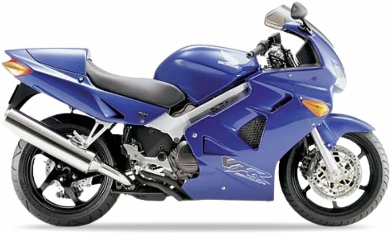 Honda Vfr 800 1999 2001 Niebieski Pb215 custom decals autocollants fuel tank juula motocolors