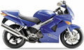Honda Vfr 800 1999 2001 Niebieski Pb215 custom decals autocollants fuel tank juula motocolors
