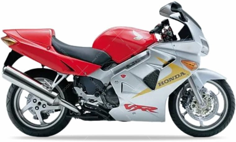 Honda Vfr 800 1999 Anniversary Czerwony R157E motorcycle stickers set adesivi fairings juula motocolors