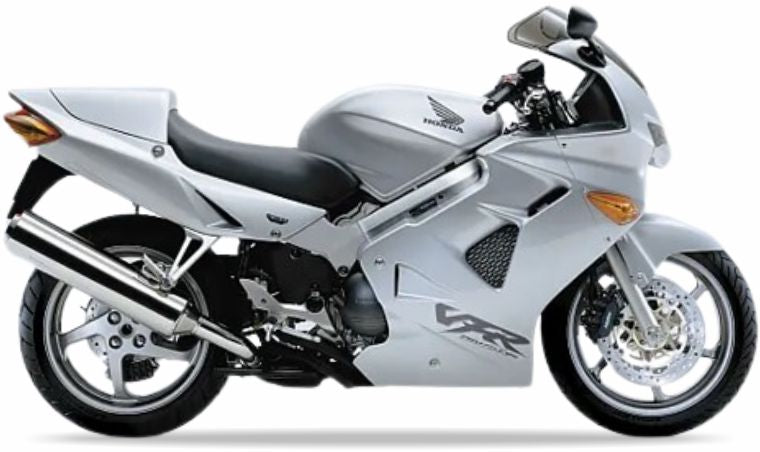 Honda Vfr 800 2001 Srebrny Nh146 motorcycle graphics adesivi replicas juula motocolors