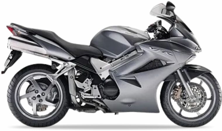Honda Vfr 800 V-Tec 2006 2010 Srebrny Nha95A stickers decals pegatinas fairings racebike juula motocolors