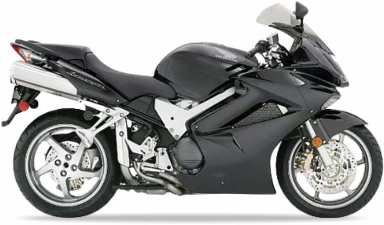 Honda Vfr Interceptor 2002 2007 Czarny Nha64 vinyl decals adesivi racebike juula motocolors