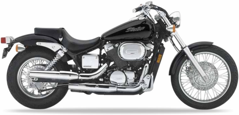 Honda Vt 750 Shadow Spirit 2003 Czarny Nh1 graphics kit aufkleber aftermarket juula motocolors