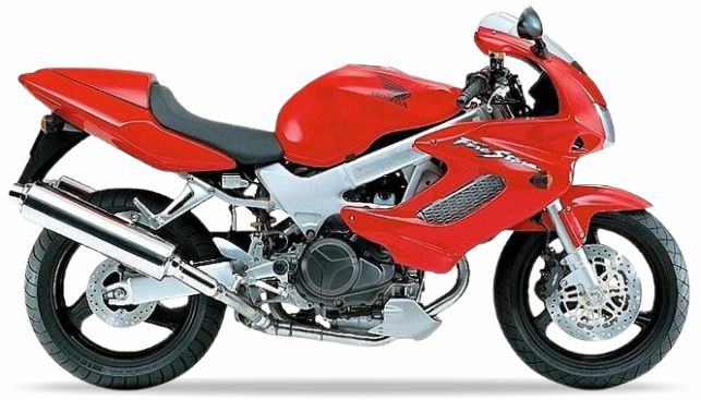 Honda Vtr 1000F Firestorm 2001 2006 Czerwony R157 juula motocolors