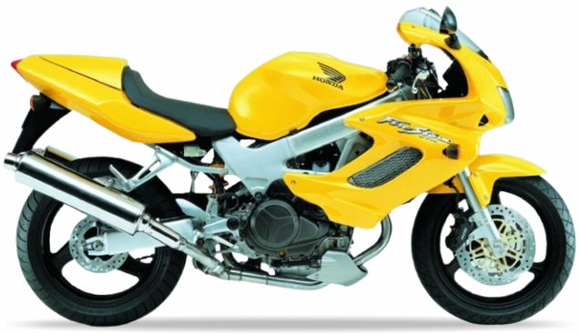 Honda Vtr 1000F Firestorm 2001 2006 Zolty Y163 juula motocolors