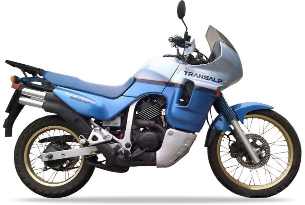 Honda Xl 600 V Transalp 1989 1990 Niebieski Metaliczny replica decals set aufkleber fuel tank juula motocolors