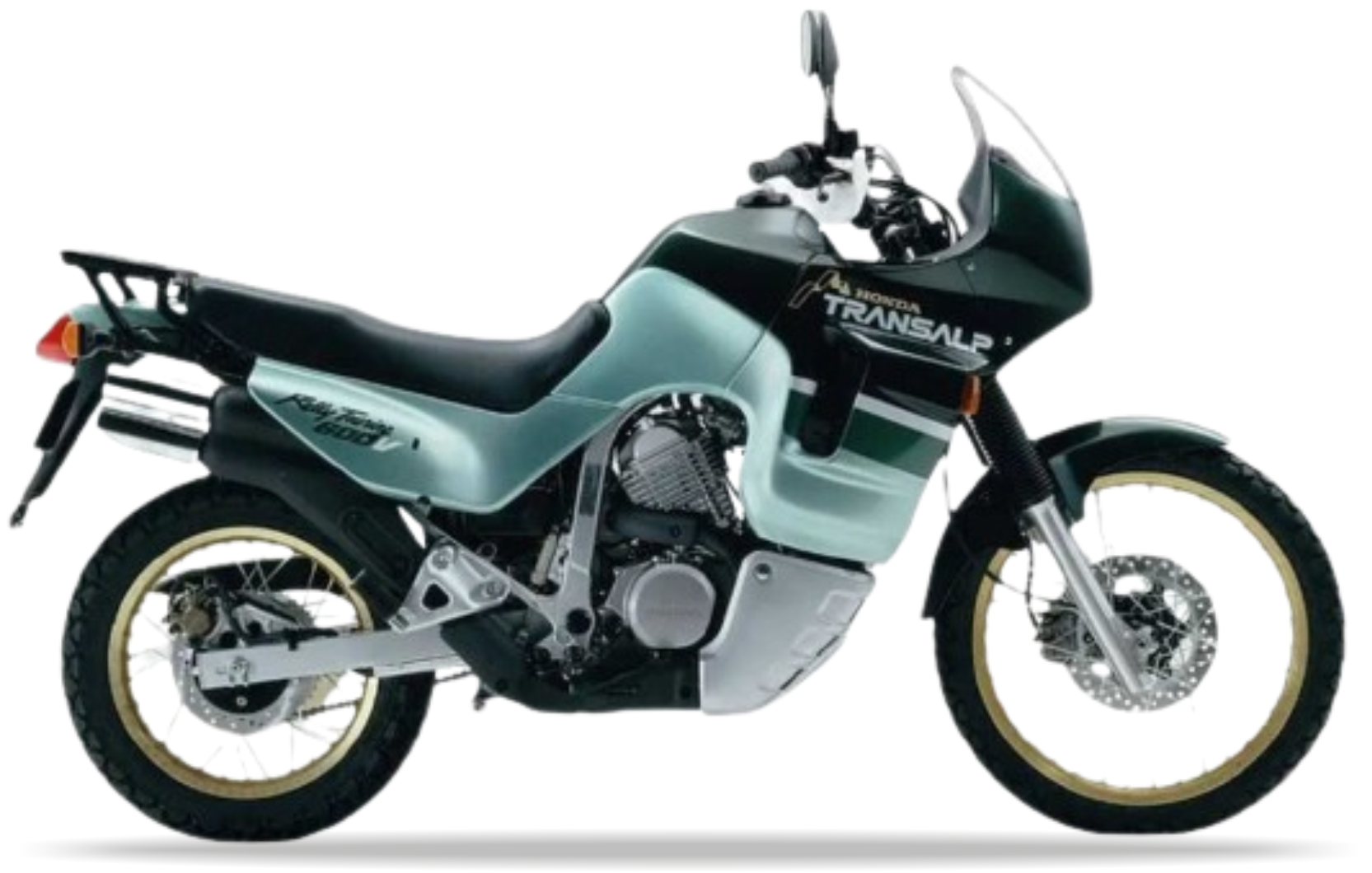 Honda Xl 600 V Transalp 1992 Zielony vinyl kit aufkleber race decals juula motocolors