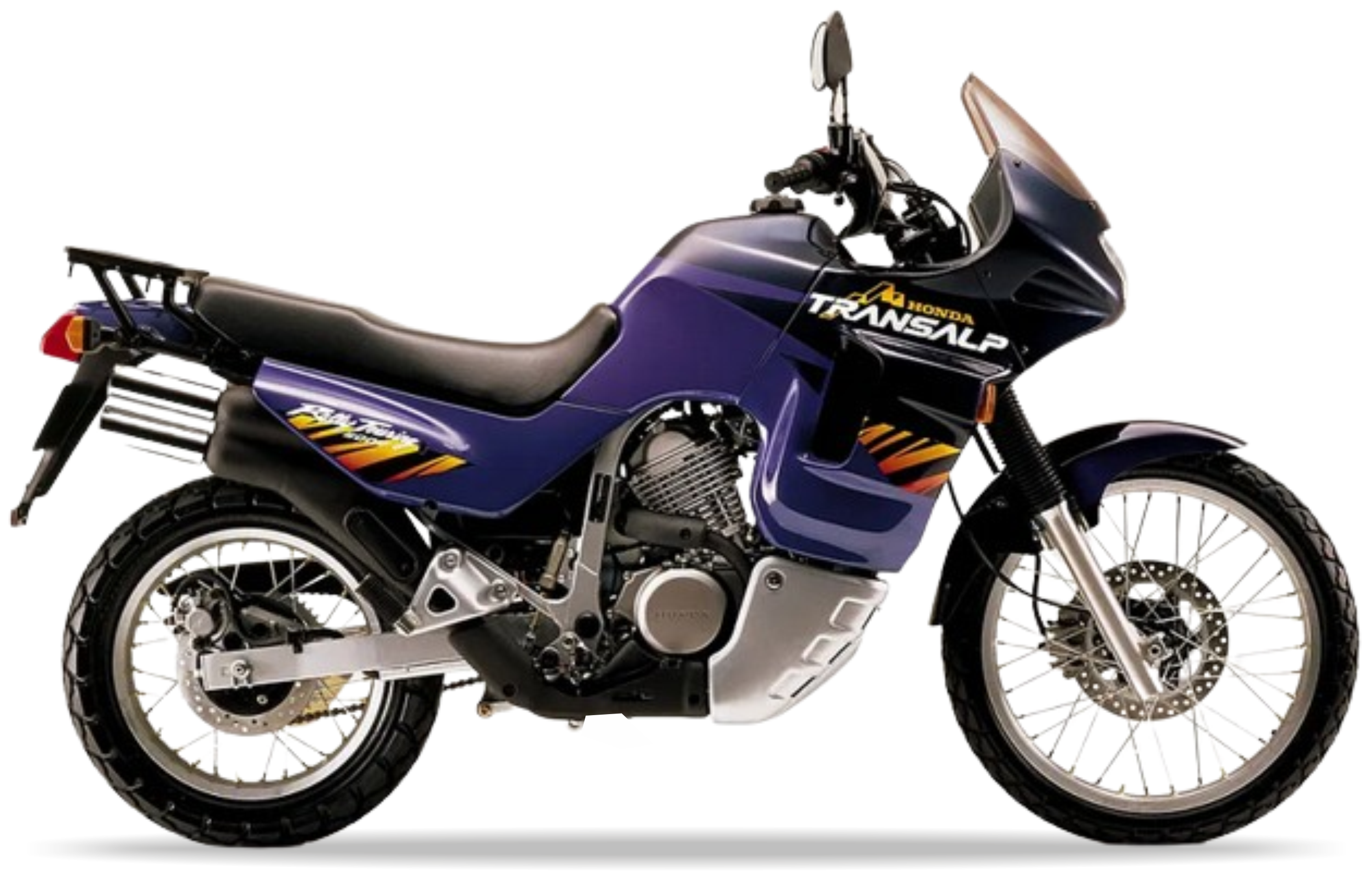 Honda Xl 600 V Transalp 1994 1995 Niebieski Pb257H custom decals autocollants fuel tank juula motocolors