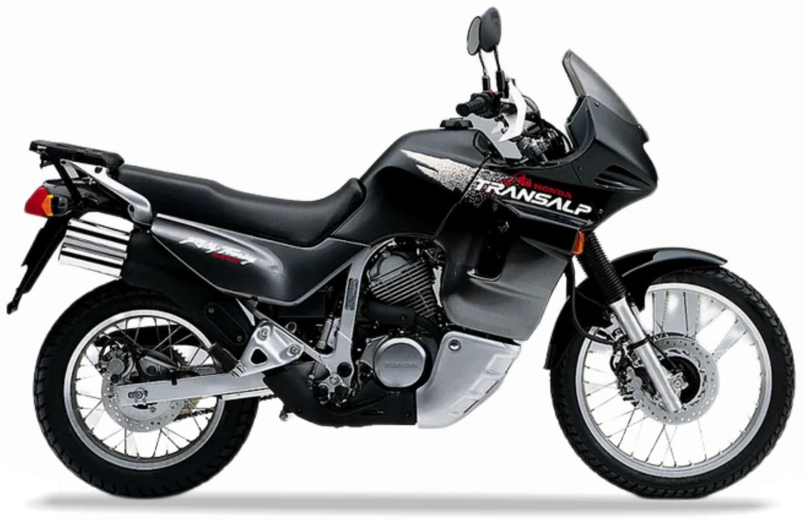 Honda Xl 600 V Transalp 1997 1999 Czarny replica decals autocollants bodywork juula motocolors