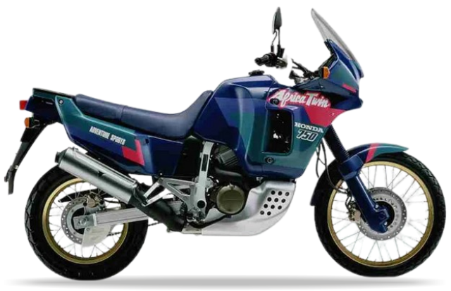 Honda Xrv 750 Africa Twin 1990 1991 Niebieski Pb182G custom decals adesivi side panels juula motocolors