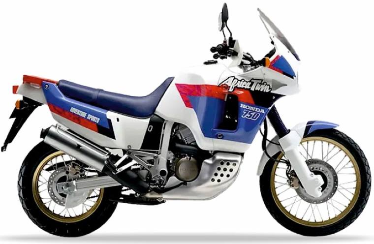 Honda Xrv 750 Africa Twin 1992 Biały Nh138H stickers decals matrica restoration juula motocolors