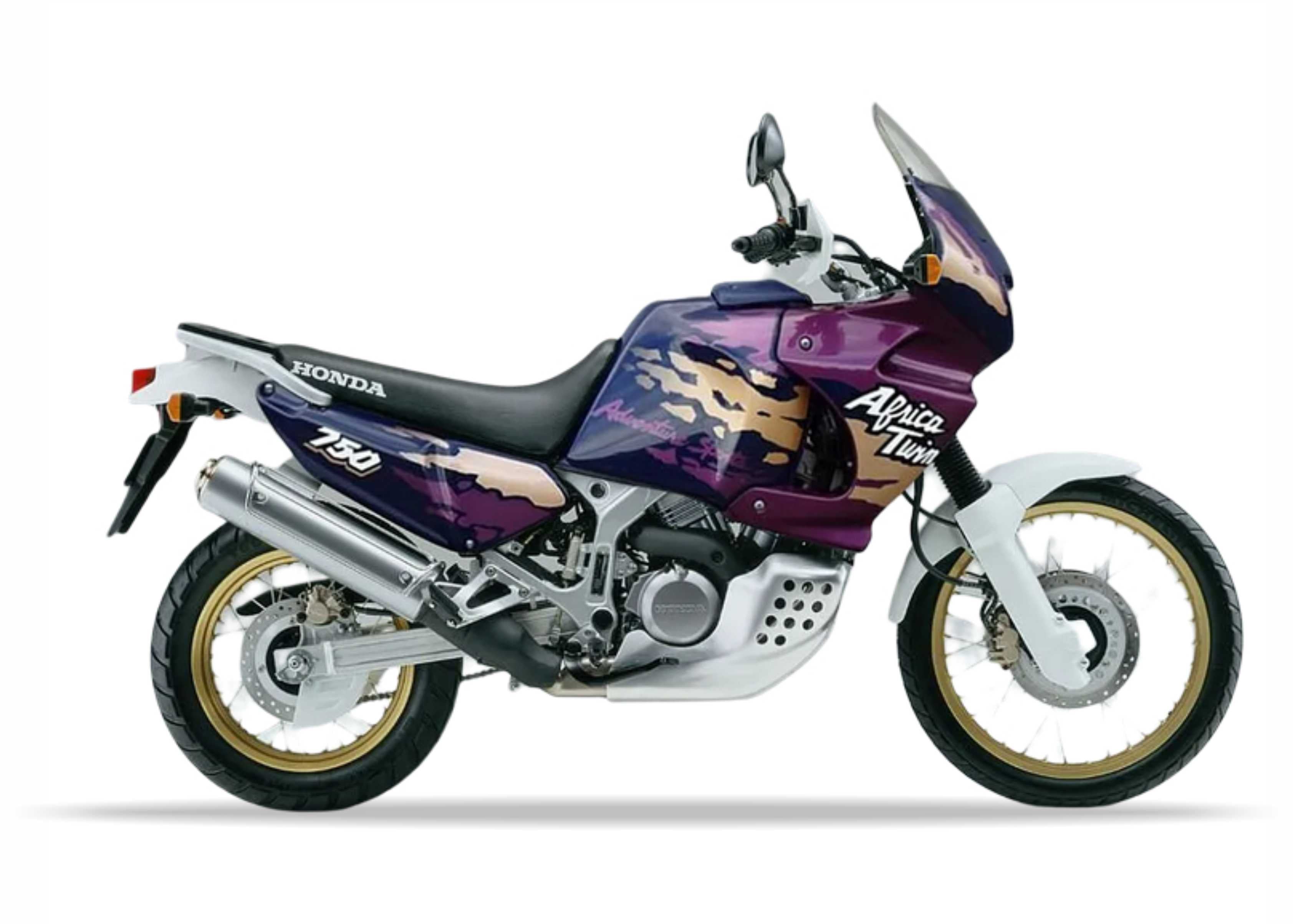 Honda Xrv 750 Africa Twin 1993 1995 Niebieski Pb136L graphics kit aufkleber aftermarket juula motocolors
