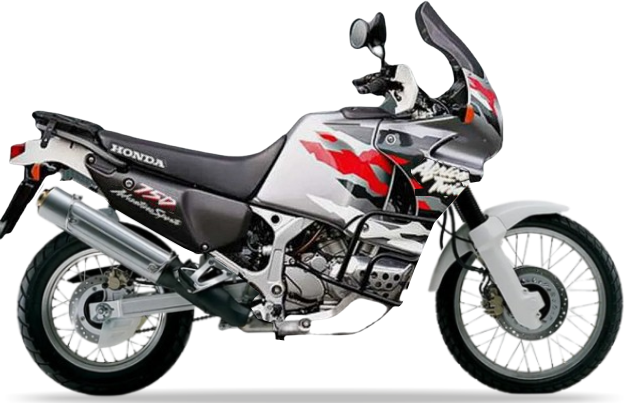 Honda Xrv 750 Africa Twin 1996 1999 Srebrny Nh232 graphics kit stickers autocollants replika juula motocolors
