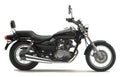 Kawasaki Bn 125 Eliminator 1998 2006 Czarny stickers decals autocollants restoration kit juula motocolors