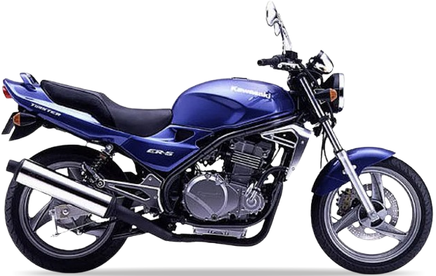 Kawasaki Er 5 1997 2000 Niebieski C6 motorbike stickers autocollants custom kit juula motocolors