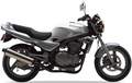 Kawasaki Er 5 1997 2000 Srebrny F2 stickers decals aufkleber oem replica juula motocolors