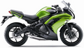 Kawasaki Er 6F 2013 Zielony Typ 2 motorbike stickers autocollants custom kit juula motocolors