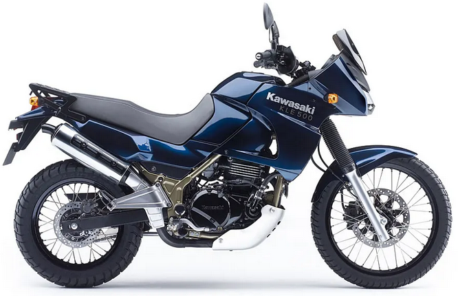 Kawasaki KLE 500 2005 2007 Niebieski 726 replica decals autocollants bodywork juula motocolors