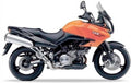 Kawasaki Klv 1000 2004 Pomaranczowy transparentny vinyl kit decals pegatinas restoration juula motocolors