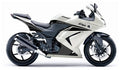 Kawasaki Ninja 250 R 2008 2011 Bialy vinyl decals adesivi racebike juula motocolors