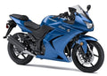 Kawasaki Ninja 250 R 2008 2011 Niebieski motorbike stickers pegatinas cowling juula motocolors