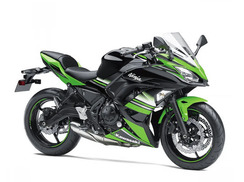 Kawasaki Ninja 600 2017 Zielony motorcycle decals nalepky aftermarket juula motocolors