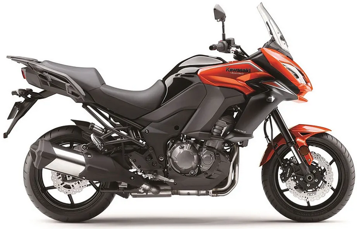 Kawasaki Versys 1000 2017 Pomaranczowy 17L bike stickers aufkleber vinyl kit juula motocolors