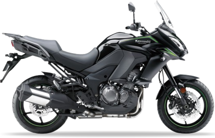 Kawasaki Versys 1000 2018 Czarny Zielony graphics kit autocollants fairings juula motocolors