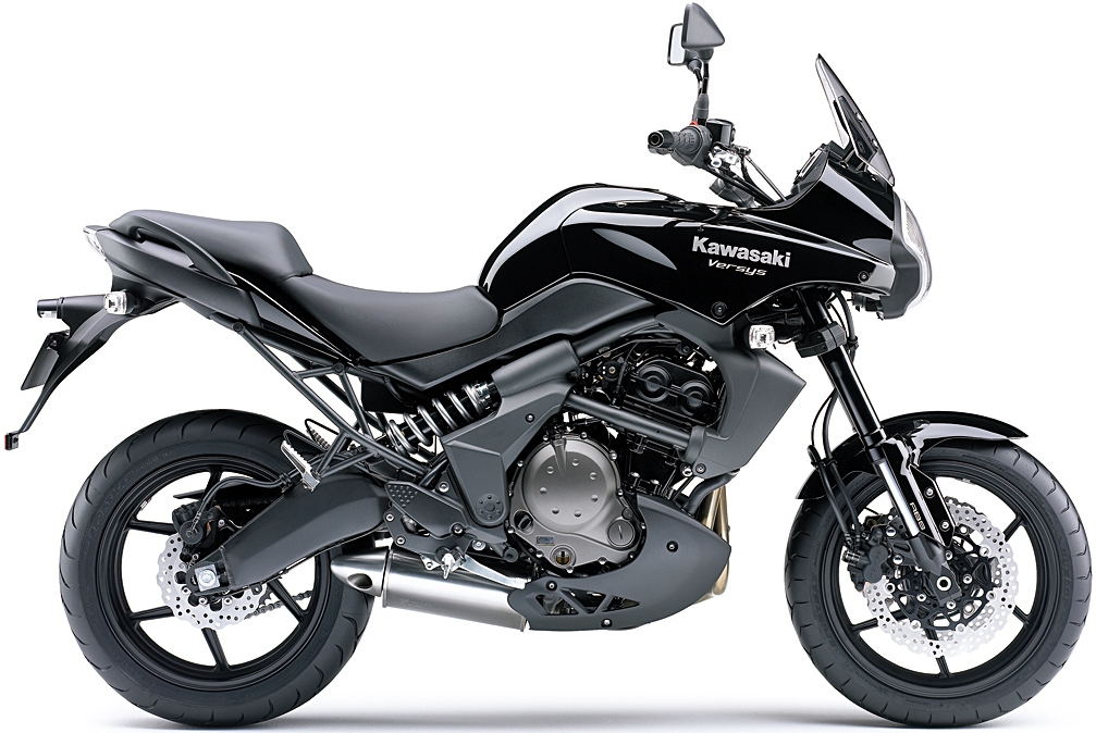 Kawasaki Versys 650 2008 2009 Czarny 17K stickers decals autocollants restoration kit juula motocolors
