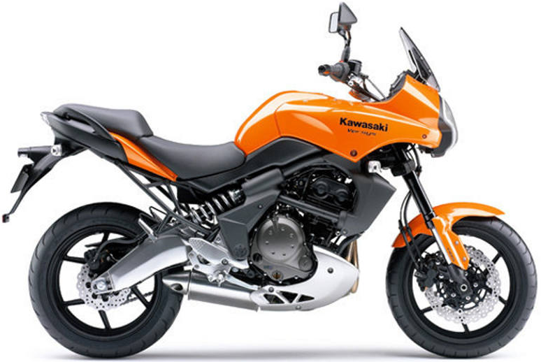 Kawasaki Versys 650 2008 2009 Pomaranczowy 17H motorbike decals pegatinas bodywork juula motocolors