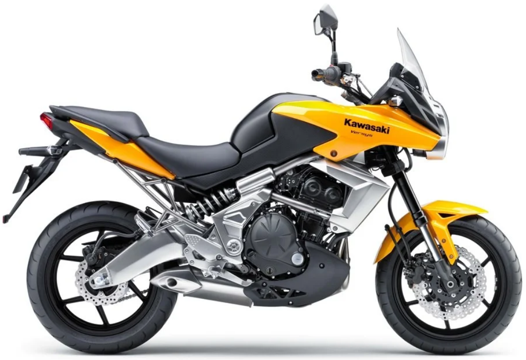 Kawasaki Versys 650 2010 Zolty 35E vinyl kit decals pegatinas restoration juula motocolors