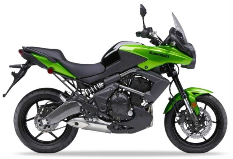 Kawasaki Versys 650 2014 Zielony 17P oem replica stickers decals grafiche juula motocolors